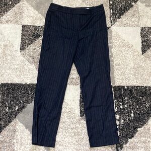 Lewit Navy Pinstripe Dress Pants